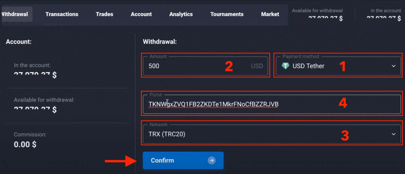 Cómo registrarse y retirar dinero en Quotex Cómo registrarse y retirar dinero en Quotex