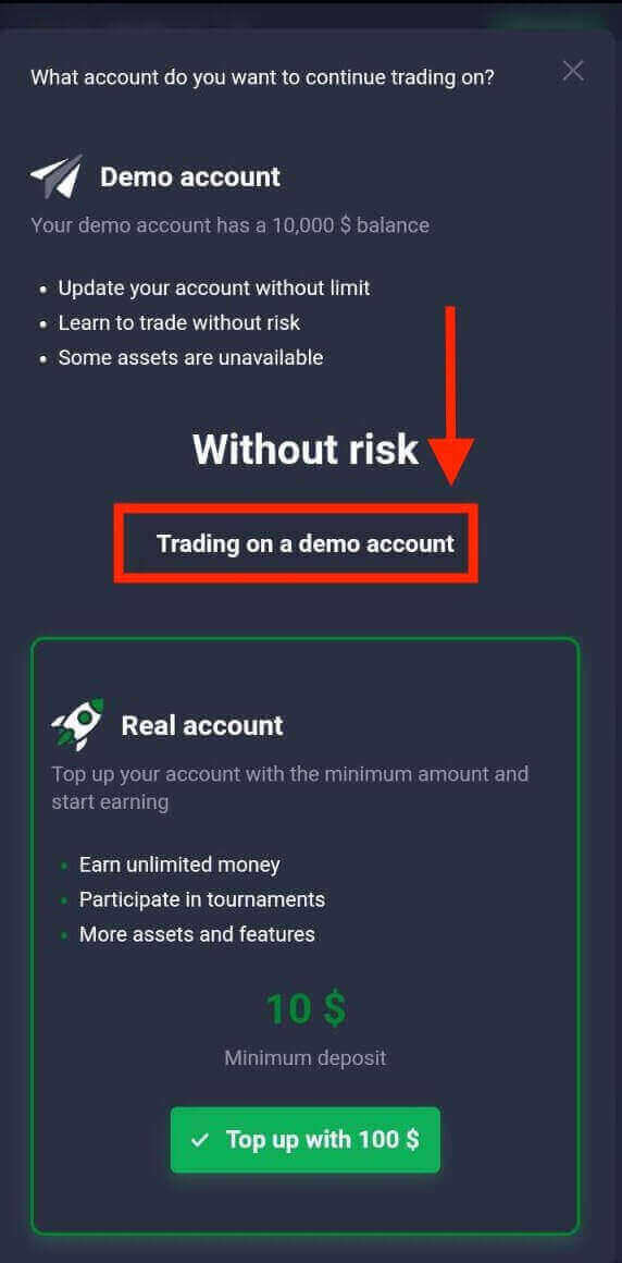 Quotex App Trading: account registreren en handelen op mobiel