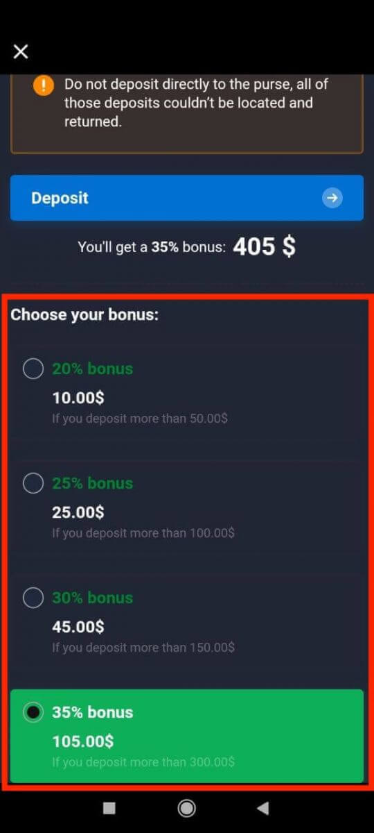 Quotex Bonus: Mahabaty nädip almaly Quotex Bonus: Mahabaty nädip almaly