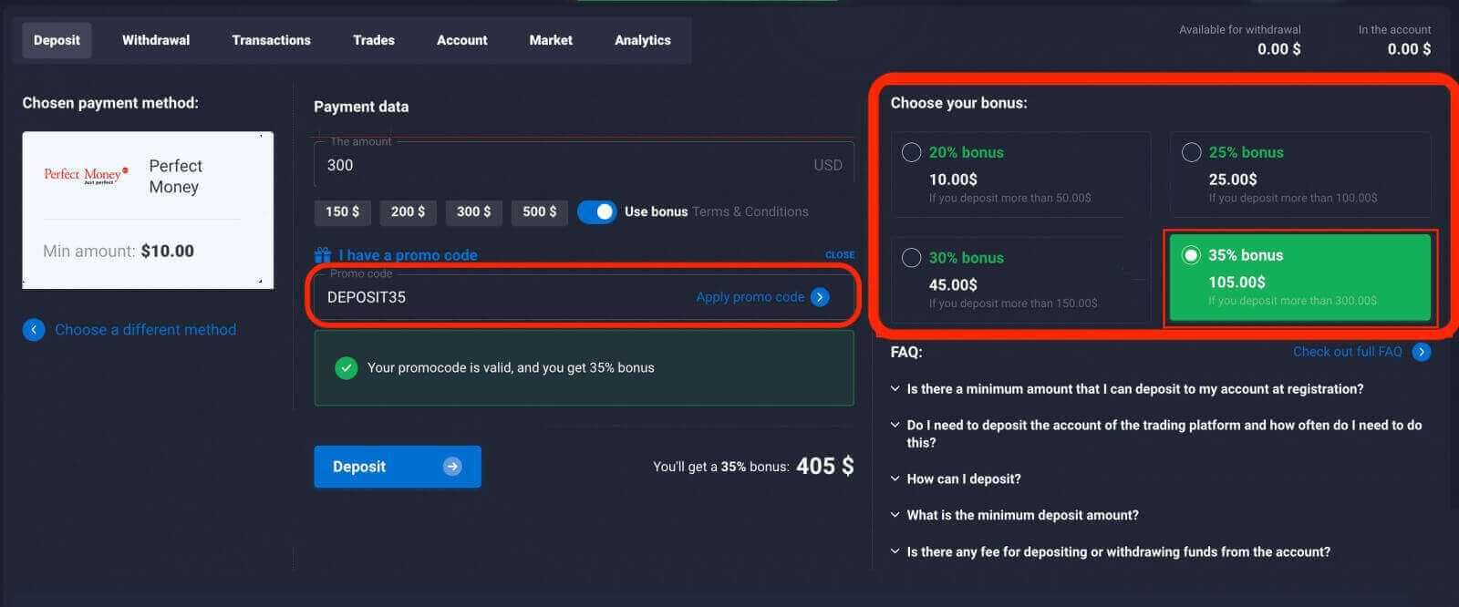 Quotex Bonus: Mahabaty nädip almaly Quotex Bonus: Mahabaty nädip almaly